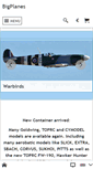 Mobile Screenshot of bigplanes.nl